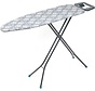 Beldray Table à repasser - avec support de fer à repasser - 110 x 33 cm - réglable - avec housse de table à repasser - gris/blanc