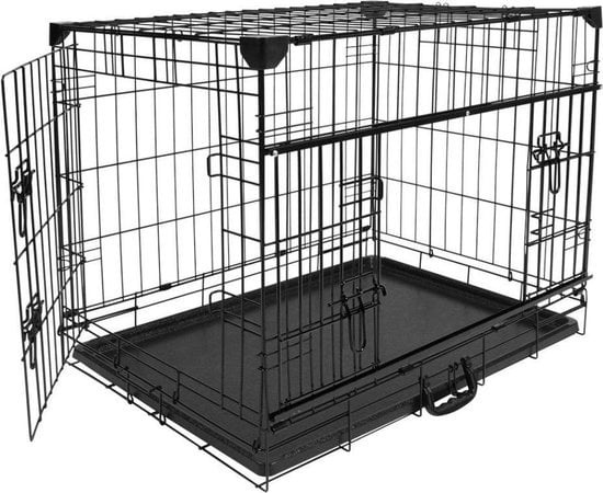 Cage grillagée Ninja avec porte coulissante Taille - L