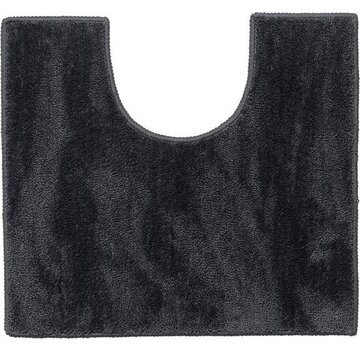 Sealskin Sealskin - Doux Tapis de toilette 45x50 cm - Polyester - Gris foncé