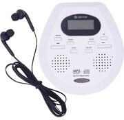 Denver Denver Discman - Lecteur CD et MP3 portable - Antichoc - Haut-parleurs intégrés - Ecouteurs inclus - CD, CD-R, CD-RW, MP3 - DMP395
