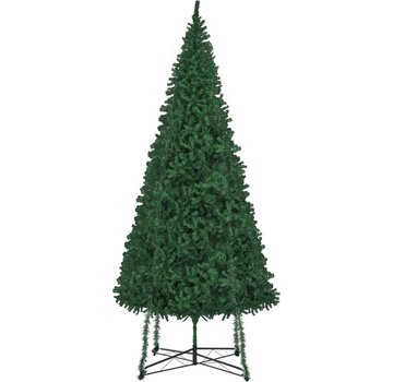 vidaXL vidaXL - Arbre de Noël artificiel - avec - support - 500 - cm - vert