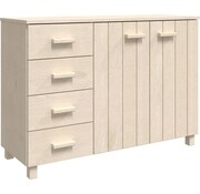 vidaXL vidaXL - Buffet - HAMAR - 113x40x80 - cm - massif - pin - brun miel