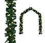 vidaXL - Guirlande de Noël - avec - lumières - LED - 10 - m