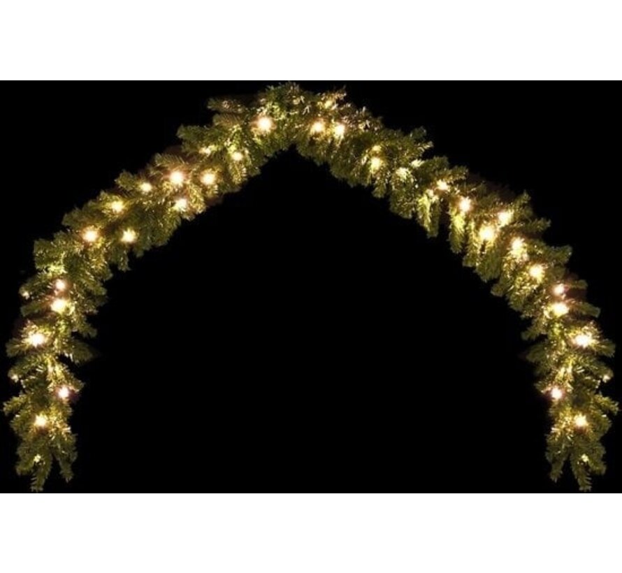 vidaXL - Guirlande de Noël - avec - lumières - LED - 10 - m