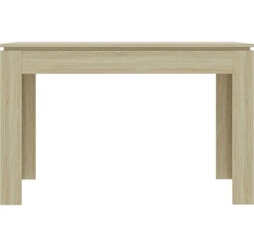 vidaXL vidaXL - Table de salle à manger - 120x60x76 - cm - artisanal - bois - sonoma - couleur chêne