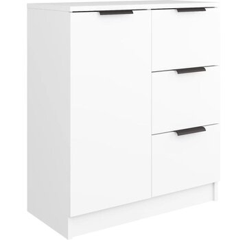 vidaXL vidaXL - Buffet - 60x30x70 - cm - artisanal - bois - blanc