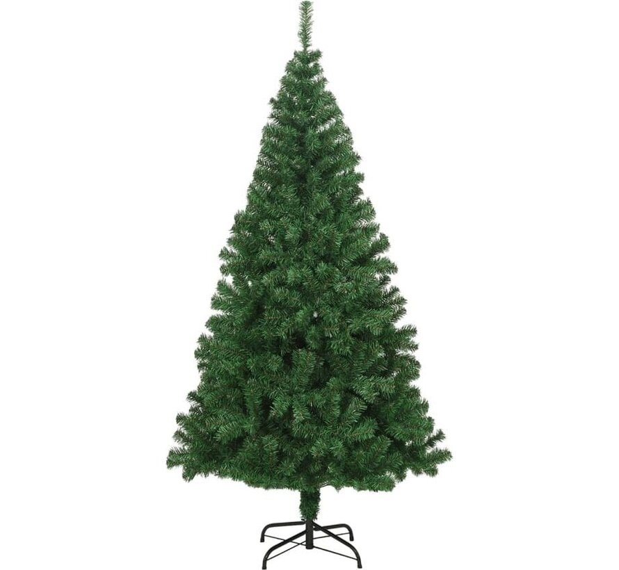 vidaXL - Arbre de Noël artificiel - avec - branches - épaisses - 180 - cm - PVC - vert