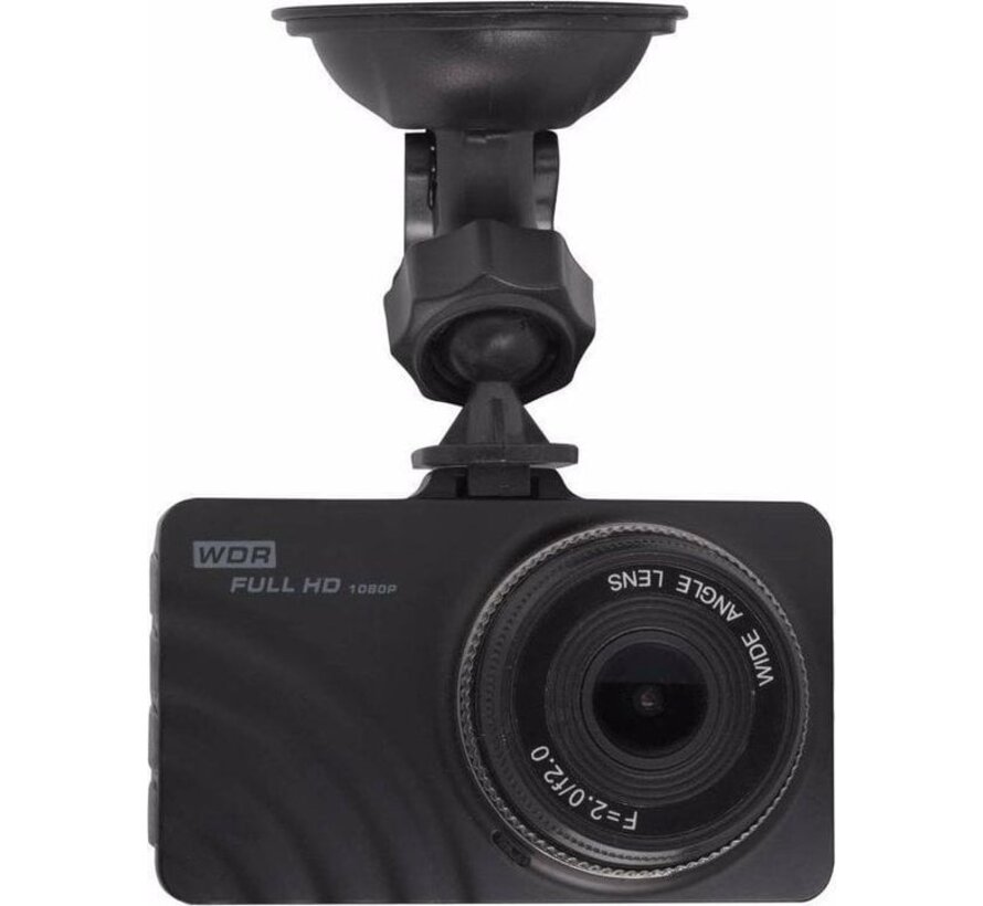 Denver CCT-2010 - Dashcam - Full HD - Pour voiture - Écran 3 pouces - Noir