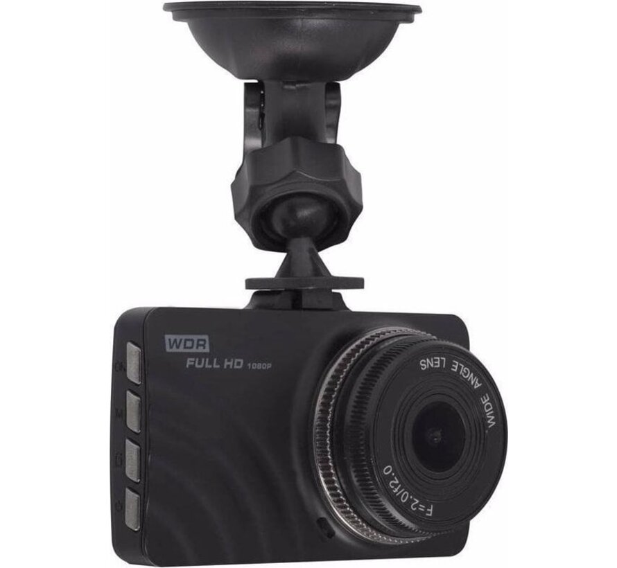 Denver CCT-2010 - Dashcam - Full HD - Pour voiture - Écran 3 pouces - Noir