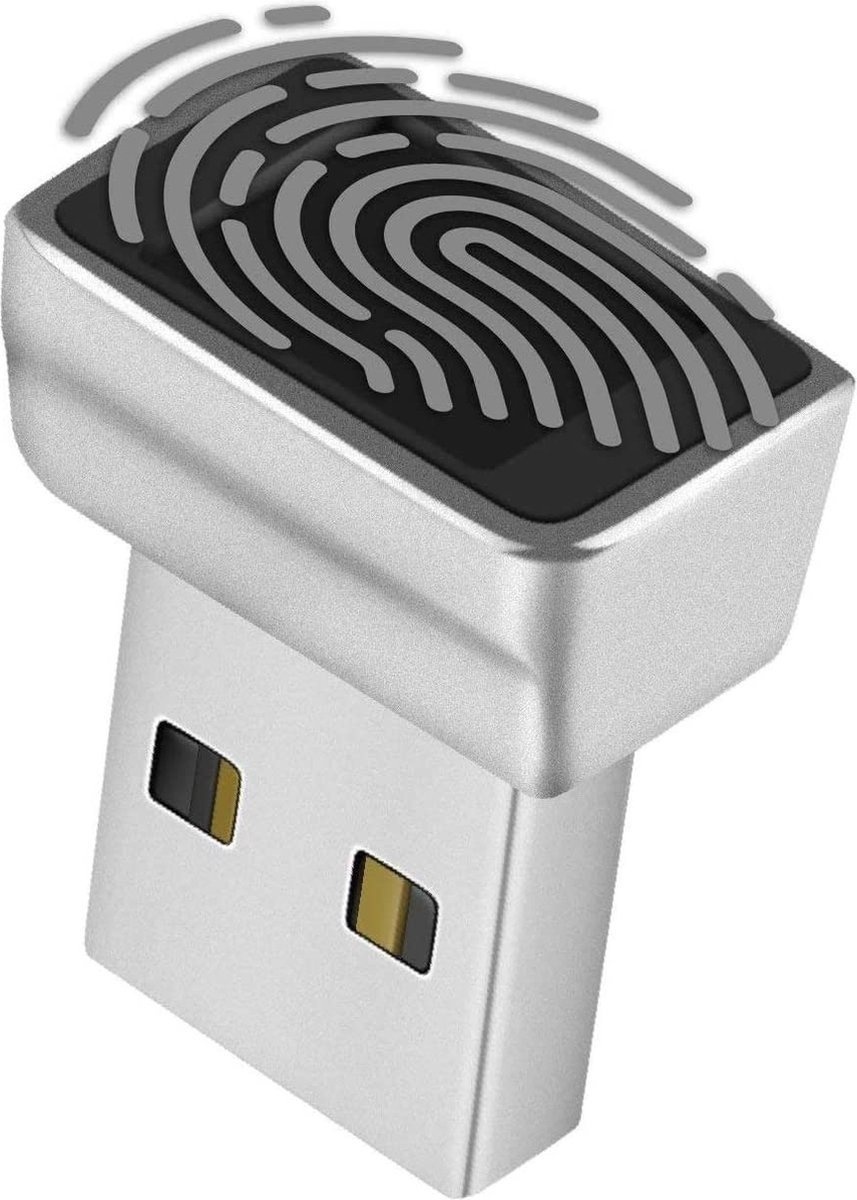 PuroTech USB Fingerprint Scanner - Lecteur d'empreintes digitales USB - Windows Hello - AI150 AI Self-learning - Windows 7, 8 & 10 - Connexion sécurisée