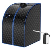 Coast Coast sauna vapeur portable 3L - 78 x 87 x 101 cm - noir