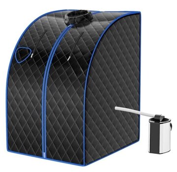 Coast Coast sauna vapeur portable 3L - 78 x 87 x 101 cm - noir