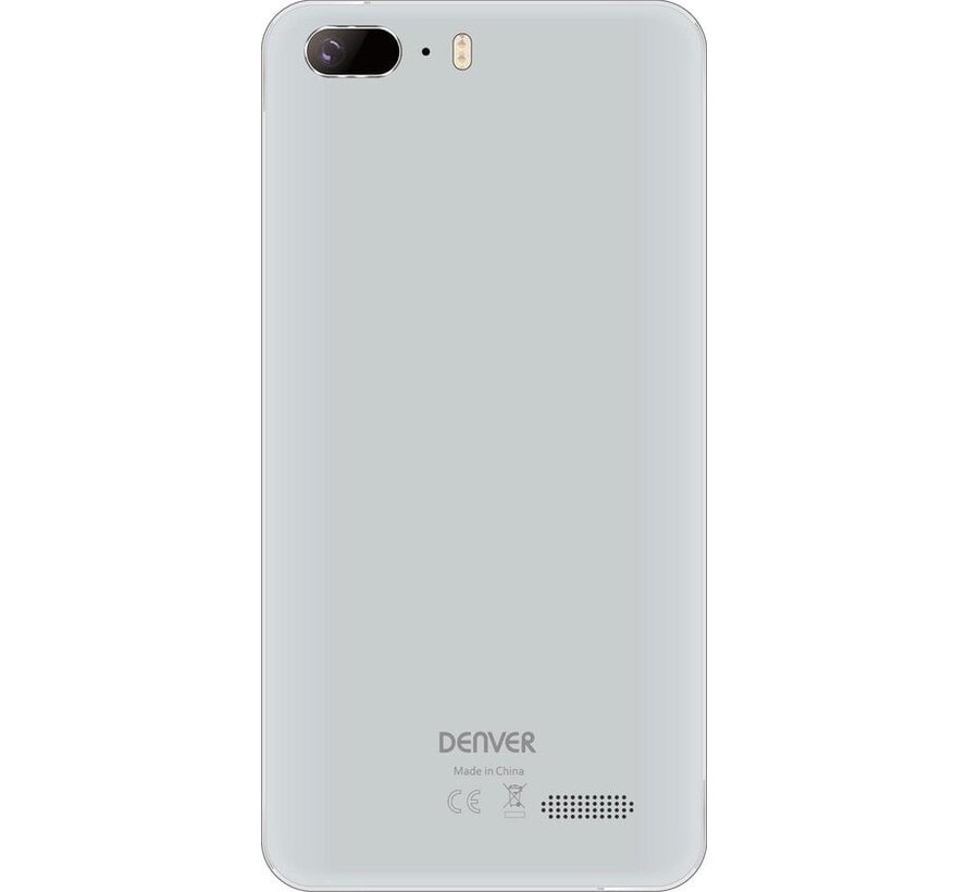 Denver SDQ-52001GSilver, smartphone 3G Quad core de 5,2 pouces avec Android 6.0