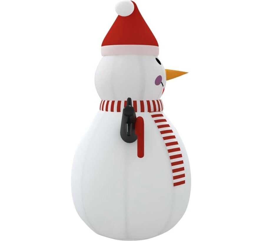 vidaXL - Bonhomme de neige - gonflable - avec - LEDs - 250 - cm