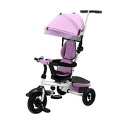 Coast Coast Tricycle - Avec guidon et ceinture de sécurité - 82 x 49 x 97-110 cm - Rose