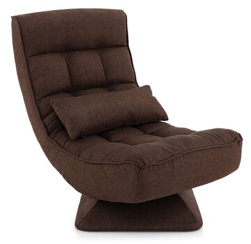 Coast Coast Floor Chair - Réglable en 4 positions - 63 x 71 x 92,5 cm - Marron