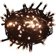 vidaXL vidaXL - Guirlande lumineuse - avec - 150 - LEDs - 15 - m - PVC - blanc chaud