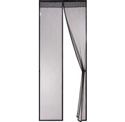 O'DADDY O'DADDY® Rideau de porte - Rideau anti-mouches - magnétique - moustiquaire de porte de luxe 100 x 230 cm - Noir Hor - Rideaux à cornes - Porte à cornes