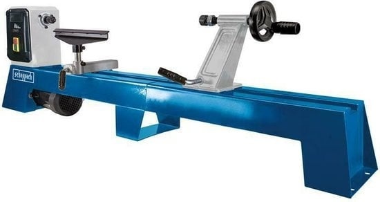 Scheppach DM1100T Tour à bois - 400W | Pièces jusqu'à 1000mm
