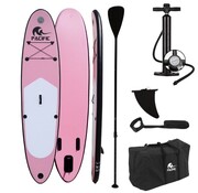 Pacific Pacific Special Edition Sup Board avec étui de téléphone étanche GRATUIT - Extra Sturdy - 305 cm - 7 Piece - Pink - Up to 100 kg - Inflatable