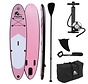 Pacific Special Edition Sup Board avec étui de téléphone étanche GRATUIT - Extra Sturdy - 305 cm - 7 Piece - Pink - Up to 100 kg - Inflatable