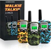 MM Brands Talkie Walkie MM Brands - 22 canaux - rayon de 5 kilomètres - Lot de 3