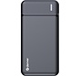 Denver Powerbank 20000 mAh avec indicateur de batterie - Chargement rapide - Micro USB - USB - Powerbank universel pour Apple iPhone / Samsung, entre autres - Noir - PQC20007