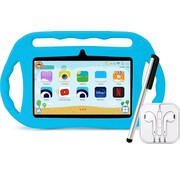 AyeKids AyeKids Kids Tablet - 32GB Storage - Parent Control App - Incl. Touchscreen Pen, Protective Cover, Earphones & Screen Protector - Tablet Kids - Blue