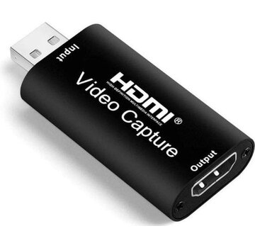 Garpex Adaptateur HDMI vers USB - Capture vidéo HDMI - Carte de capture HDMI - Adaptateur HDMI - HDMI vers USB