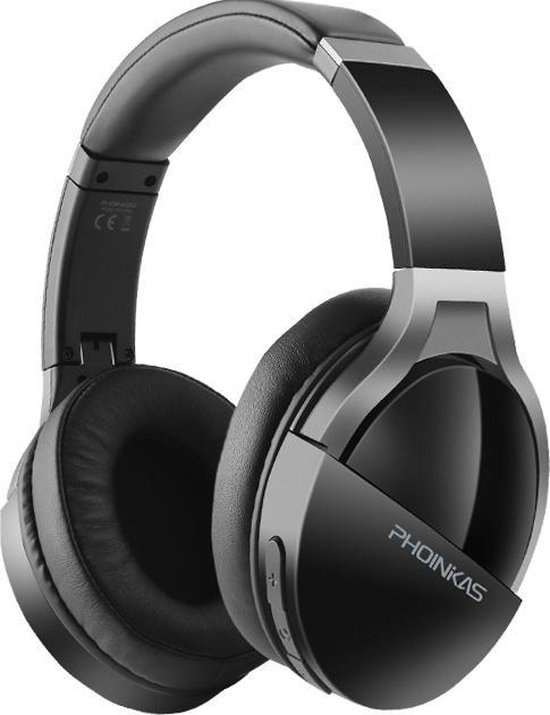 PHOINIKAS Q7 Casque de jeu Bluetooth - Convient à PS4, Xbox One, Switch, ordinateur portable et mobile - Noir