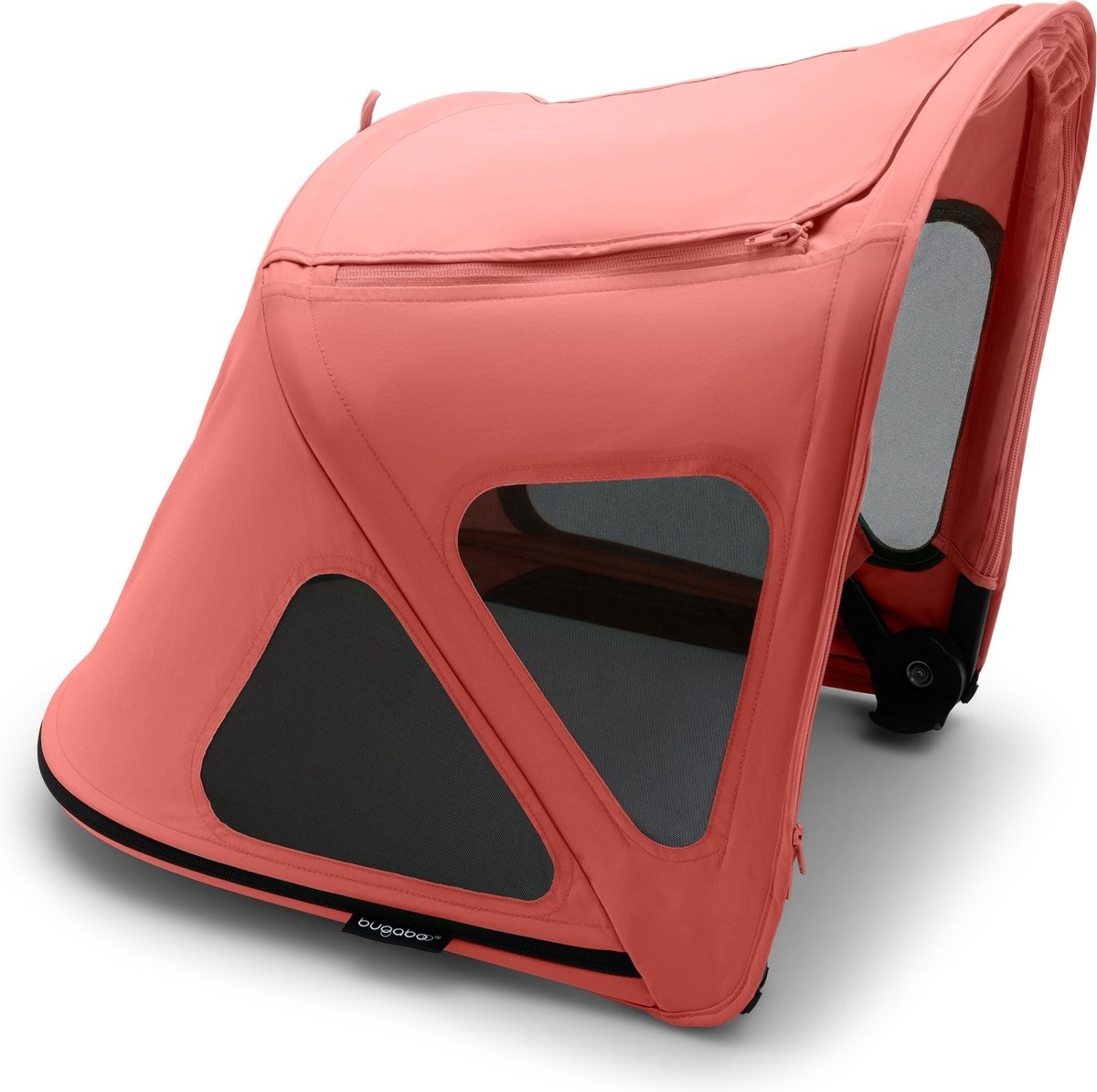 Protection solaire pour poussettes - Bugaboo Fox /Cameleon3 /Lynx - Compatible avec toutes les poussettes - Bugaboo Fox - Rouge