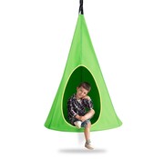 Coast Coast Hanging Toy Tent - 80 x 80 x 148 cm - Polyester Cotton + Iron Rod - Vert
