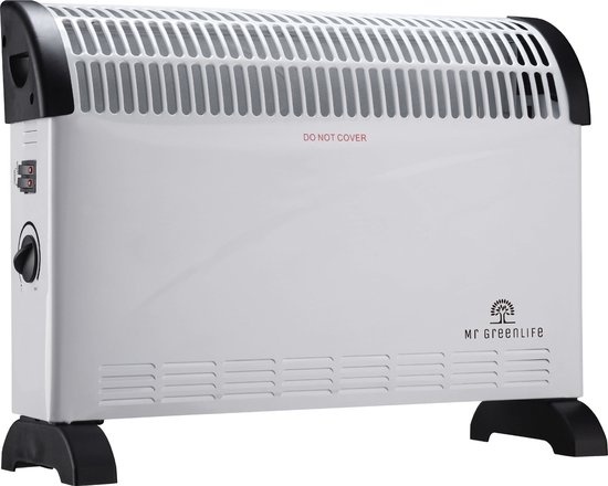 Chauffage électrique - Mr Greenlife Convecteur électrique - Chauffages électriques - Convecteur réglable 750/1250/2000W - Chauffage - Thermostat réglable