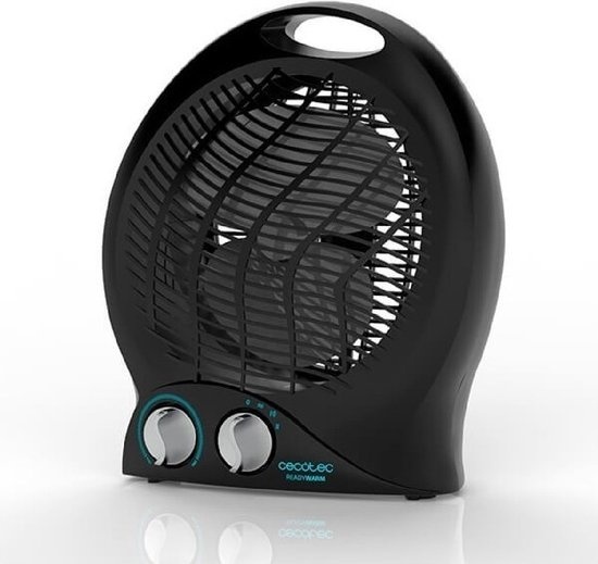Chauffage ventilé portable Cecotec Ready Warm 9500 Force 2000W Noir