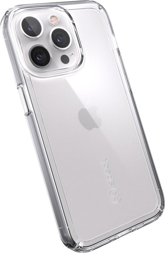 Speck GemShell Apple iPhone 13 Pro Clear - avec Microban