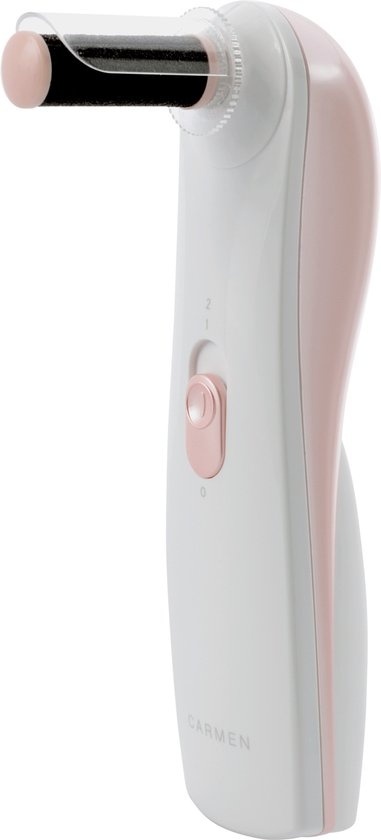 Carmen NC4210 - Set de manucure et pédicure - Fonctionne sur piles - Blanc