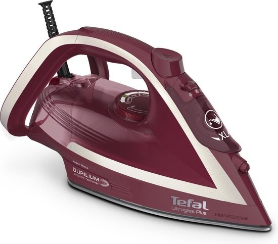 Tefal Ultimate Pure Ultragliss Plus Fer à vapeur - FV6820 - 2800W - 50g/min - 0.27L - 34 x 14 x 18cm