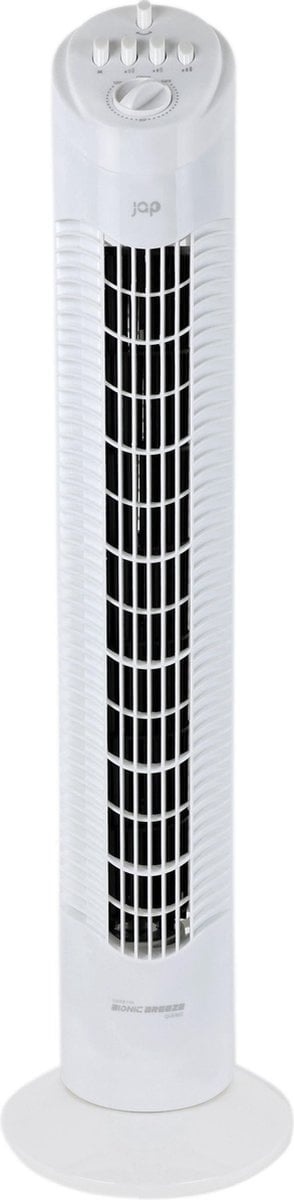 Ventilateur - JAP Québec - 3 vitesses - Ventilateur de tour - Minuteur - Ventilateur colonne oscillant - Ventilateur sur Pied - Blanc