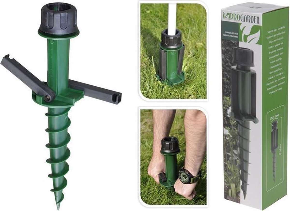 Pro Garden Parasol stand Screw model | 44 cm