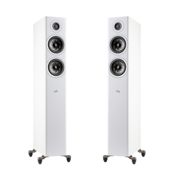 Polk R500 - Jeu de 2 haut-parleurs audio - Floorstander - Blanc