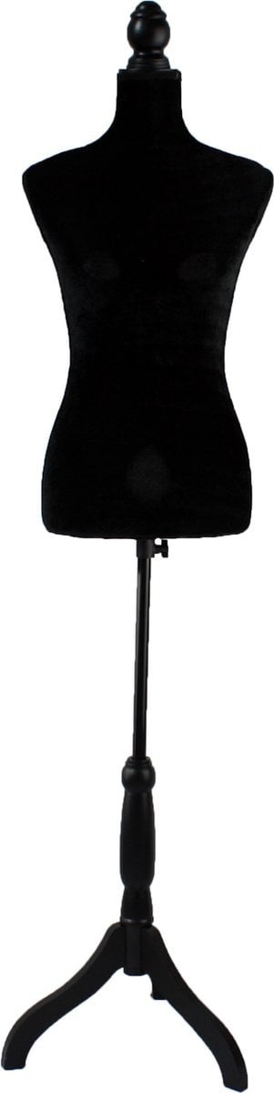Lowander mannequin ladies - Mannequin femme - Réglable de 134 à 170 cm - Noir