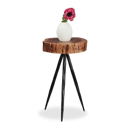 Table d'appoint en bois Max 50cm H X 30cm L X 25cm P