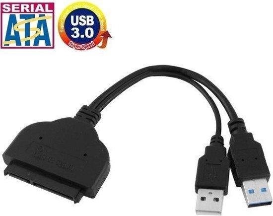 Garpex® Adaptateur SATA vers USB - Convertisseur SATA USB - Câble SATA vers USB 3.0 - Câble SATA vers USB A