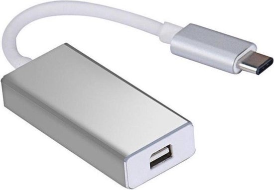 Garpex® Adaptateur USB C vers Mini DisplayPort - Câble USB 3.1 Type-C vers Mini DP