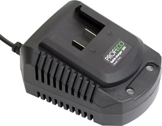 Profeco QC20.20 chargeur rapide 20V 2.0 Ah - VDE chargeur rapide / chargeur de batterie