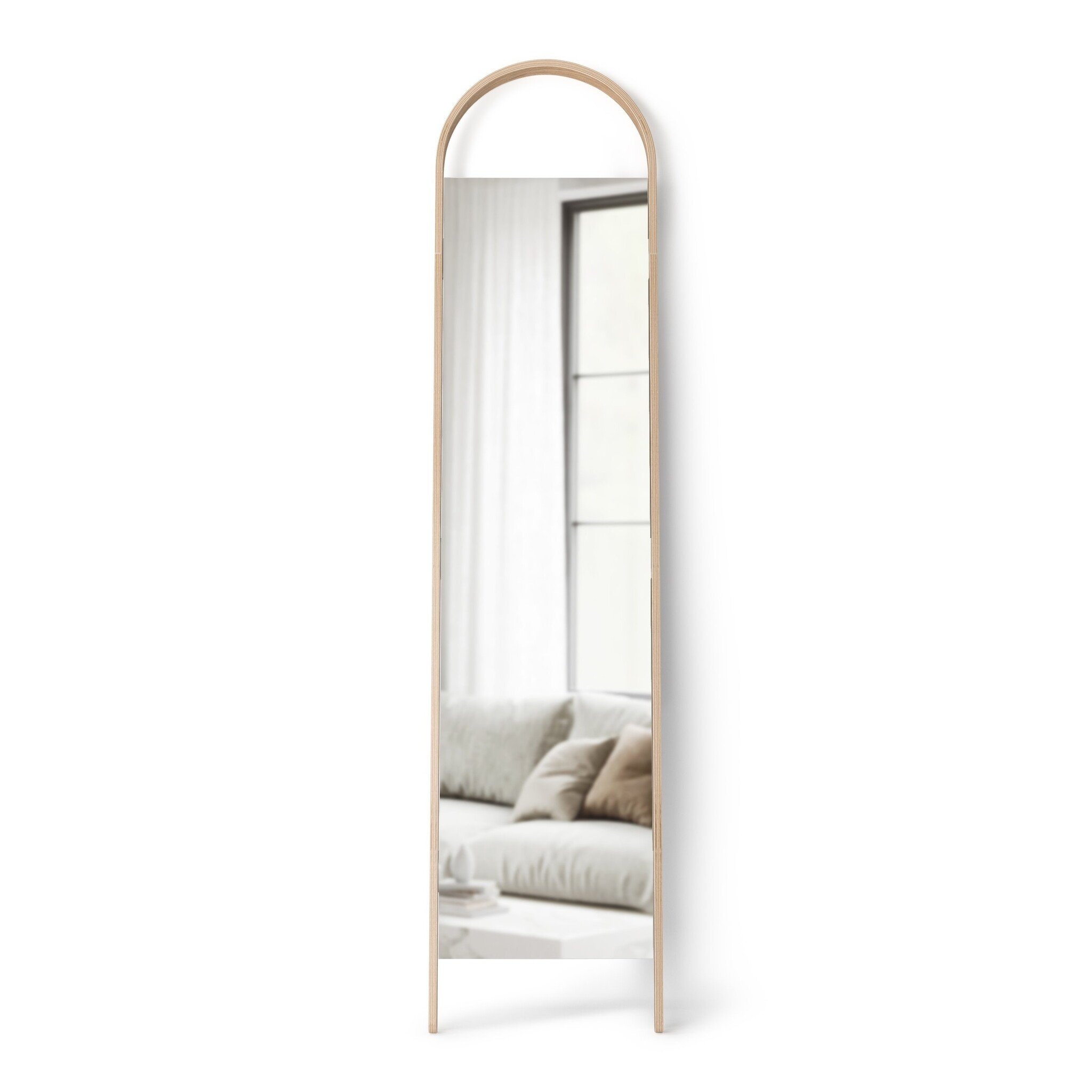 Miroir sur pied Umbra - Bellwood - Rural - 196 cm