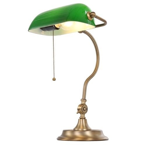 Lampe de piano en métal Lunado - Vert/Doré