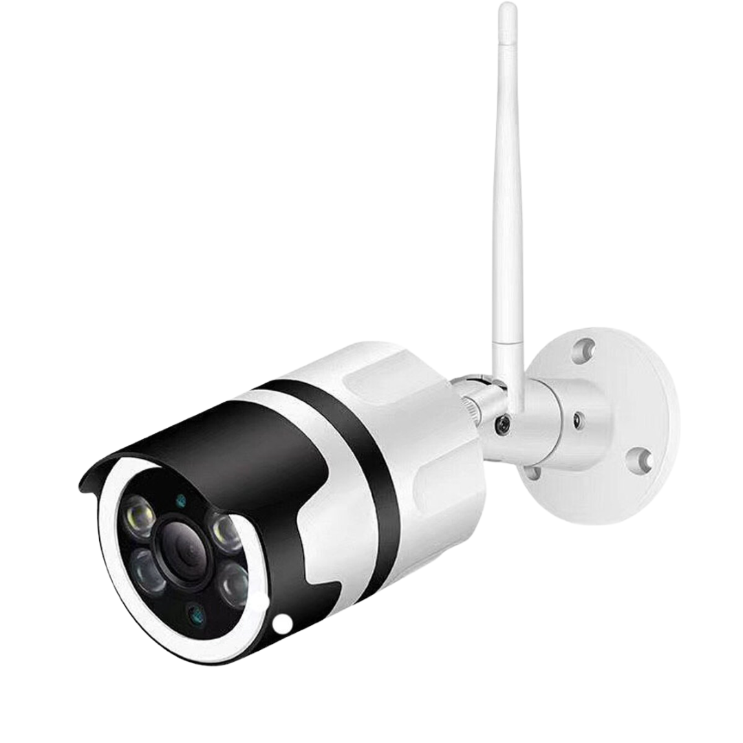 Caméra de sécurité - Denver - FULL HD avec (Tuya) App - Caméra Wifi extérieure 2MP avec LEDs infrarouges - Détection de mouvement - IOC232