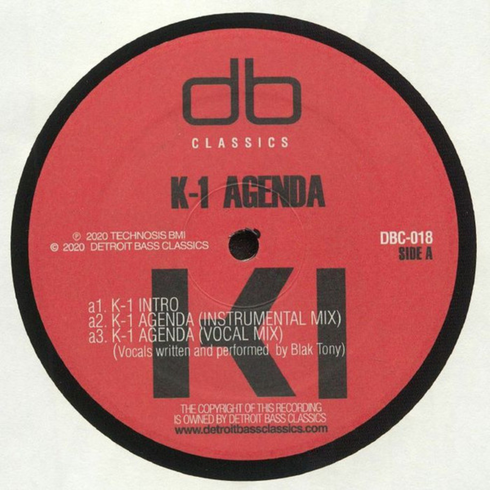 DJ K-1 – K-1 Agenda