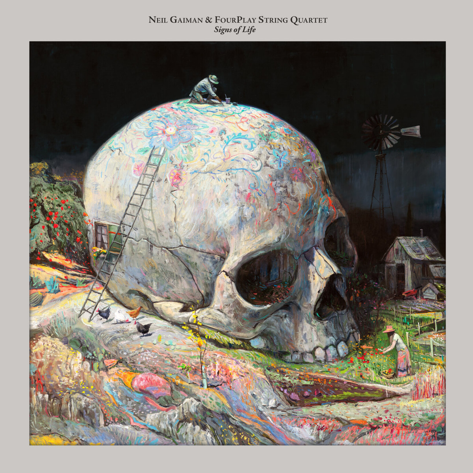 Neil Gaiman & FourPlay String Quartet – Signs Of Life (Coloured Vinyl)